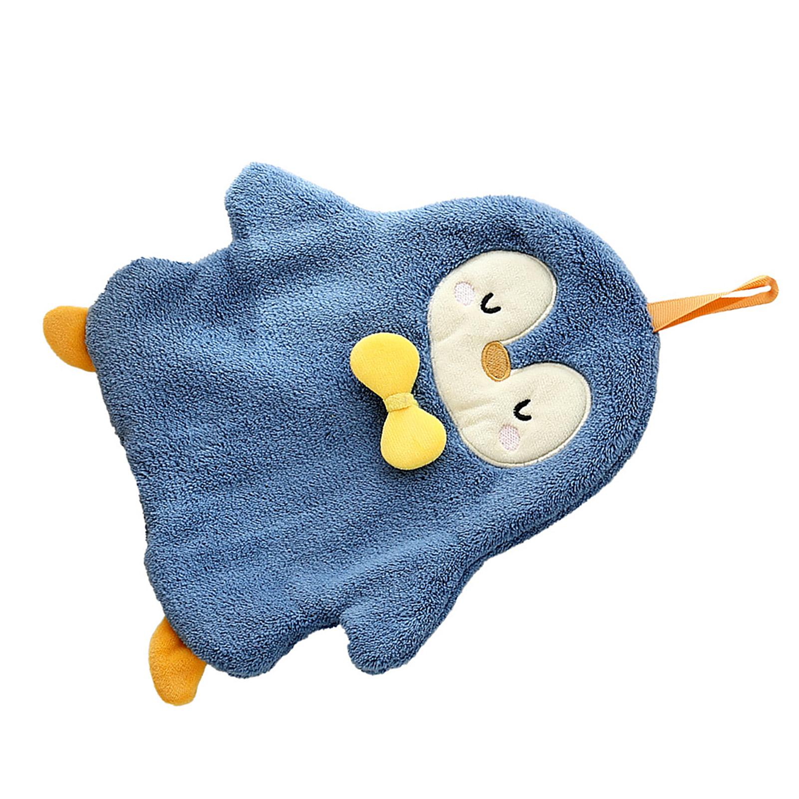 

Animal Hand Towel Soft Cute Wall Mounted Dish Cloth Hand Dry Towel for Kitchen Bathroom Type 2