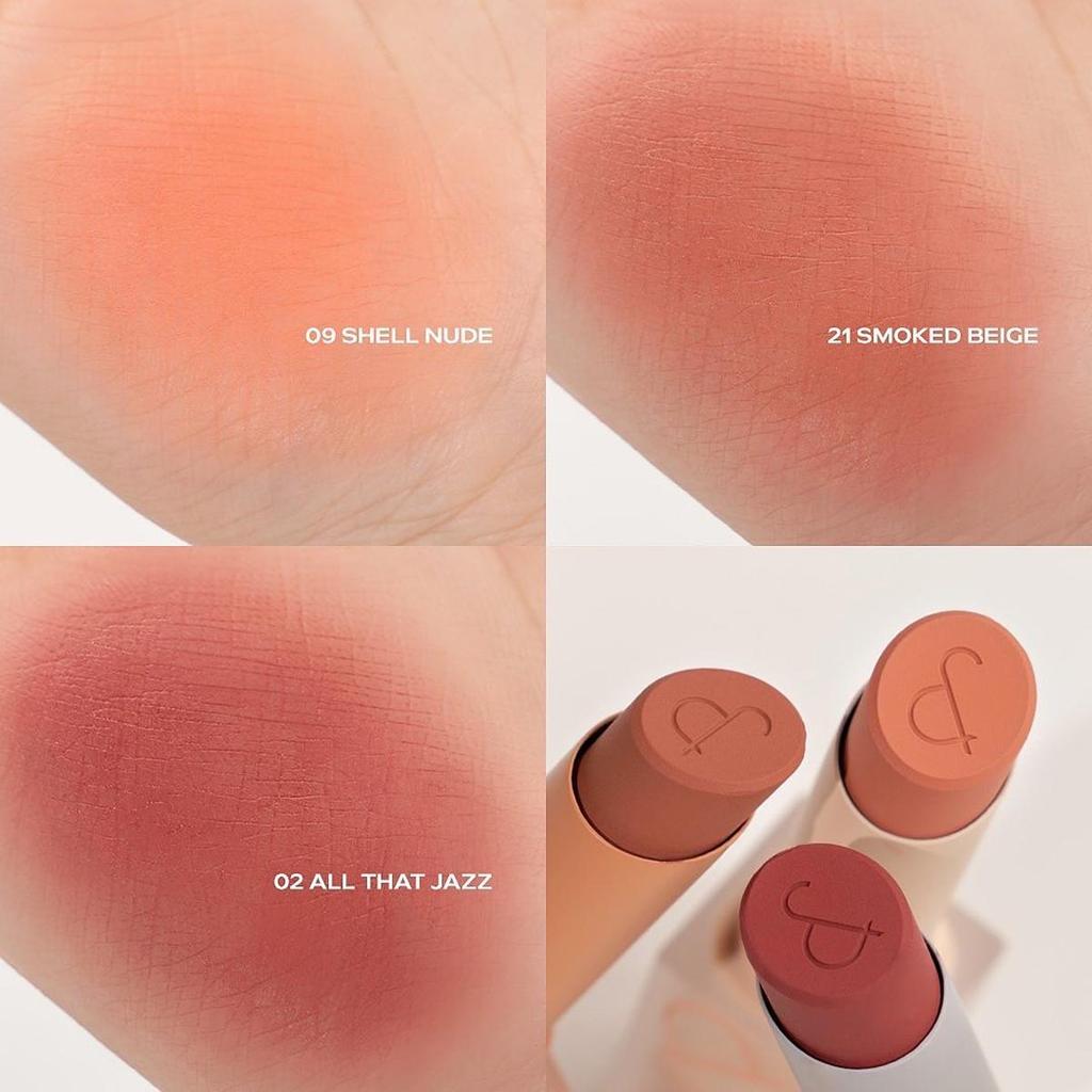 Rom&nd Romand ZERO MATTE LIPSTICK 3g/0.11oz (10 Color Options)