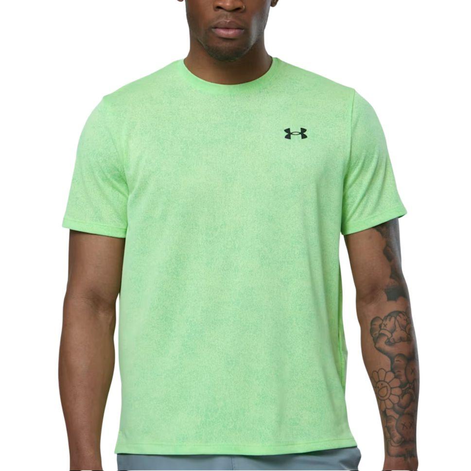 Under Armour Logo Short Sleeve Crew Neck T-Shirt Men tops 6005920-391