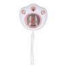 Electric Hand Warmer Rechargeable Cat Paw Hand Warmer with Colorful Light 1.5‑6 Hours Heating Built In Battery
