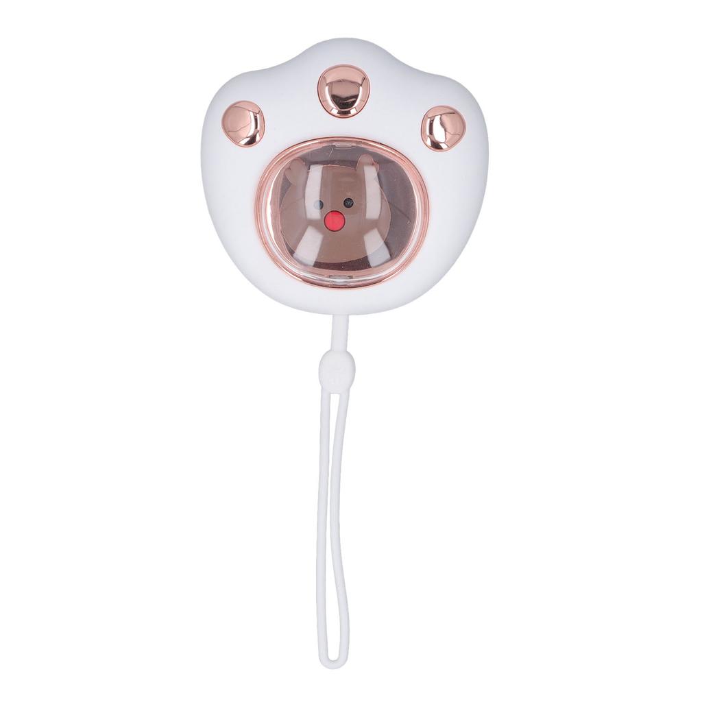 Electric Hand Warmer Rechargeable Cat Paw Hand Warmer with Colorful Light 1.5‑6 Hours Heating Built In Battery