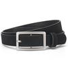 Retro Suede Leather Belt Luxury Design Frosted Waistband Trendy Business Waist Belt  For Women