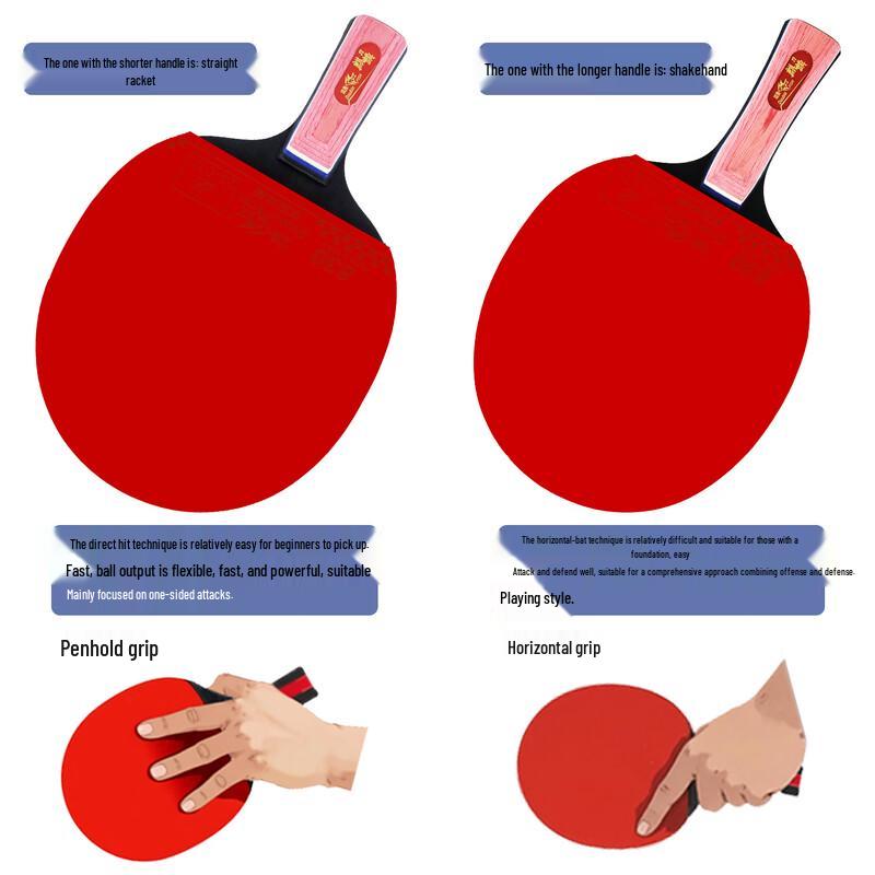 DOUBLE FISH Kylin Blade 5-Star Shakehand Table Tennis Racket