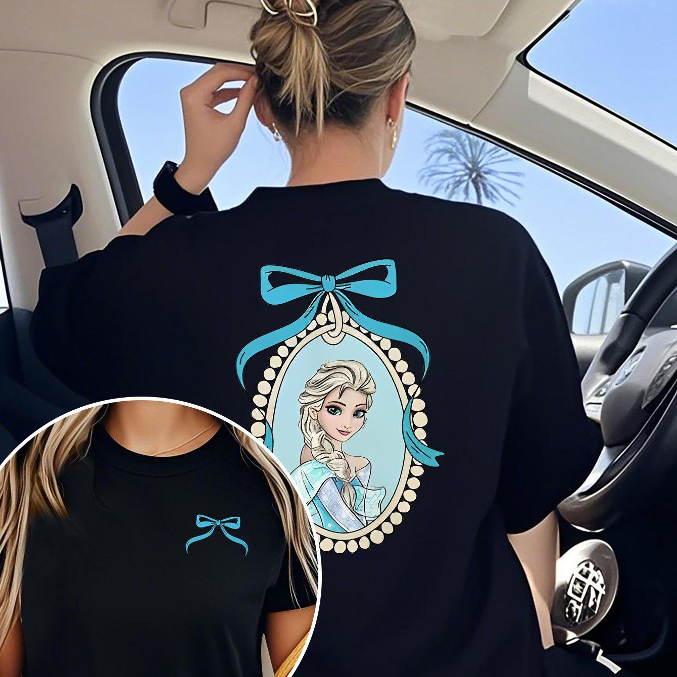 

Frozen Princess Elsa Anna Womens Four Seasons Unisexs and Womens Pure Cotton Casual Fashion Retro Clothing 4XL