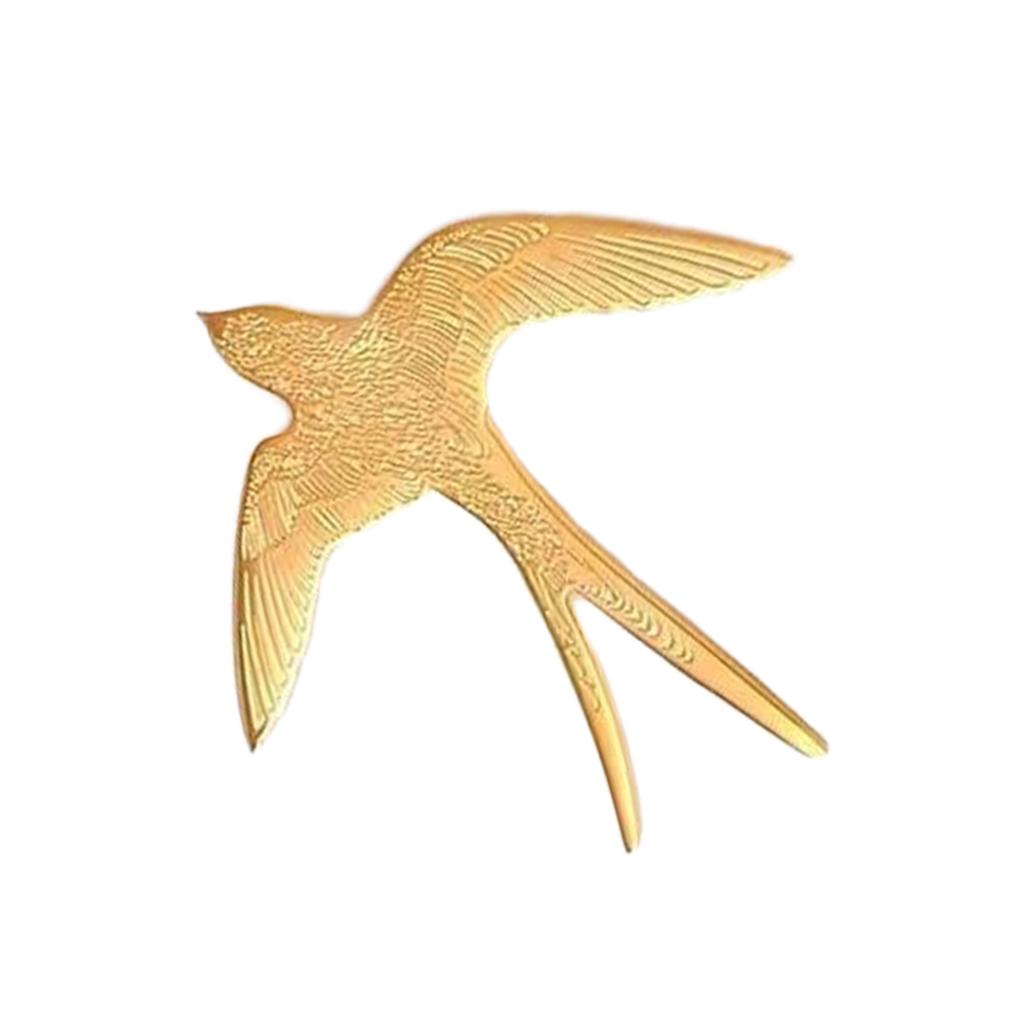 Elegant Swallow Bird Brooch Pin Cute Alloy Jewelry Lapel Pin Accessory For Women Men Casual Party Wedding Gift