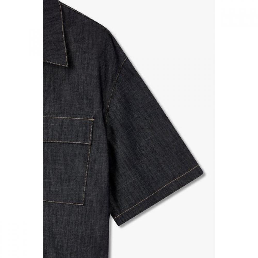 Studio Tomboy Non Fade Denim Shirt 91u5221175