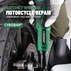 12V Wireless Ratchet Wrench Set, 400 Rpm, 3/8 Inch Powerful Rotating Tool, Fast Charging