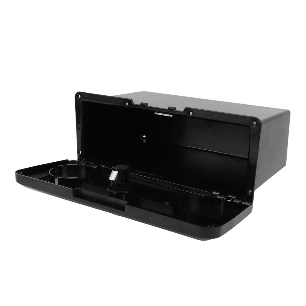 Boat Storage Box Multifunctional Cup Holder Design Rain Proof  ing Yacht Dock Box with Concealed Button Lock