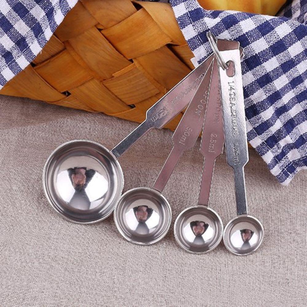 Steel Accurate For Measure Cooking Baking Cooking Tablespoon Coffee Scoop Teaspoon Measuring Spoons
