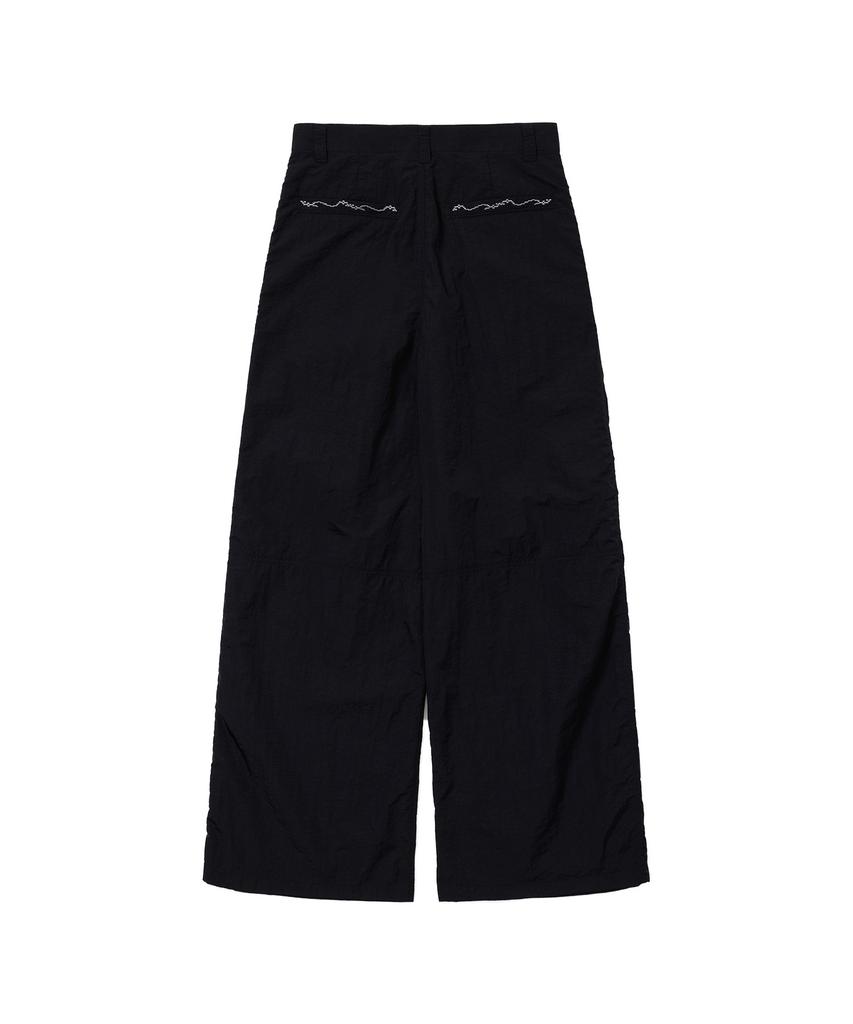 WELLBEING EXPRESS Nylon Easy Pants Deep Navy
