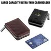 Carbon Fiber Credit Card Holder Men Wallets Anti Theft Wallet For Chevrolet Creation Corvette Cruze Lacetti Sonic Spark Sail 3
