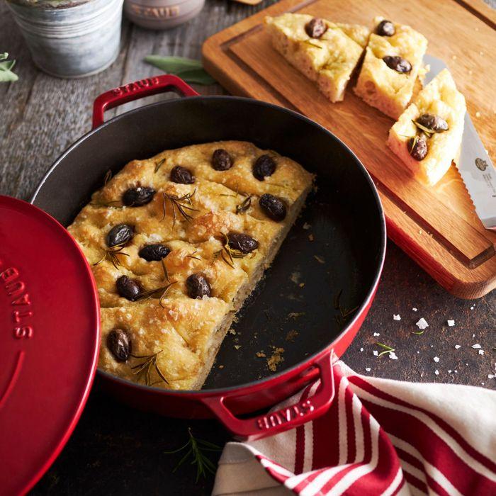 Sauté Pan - Samuel Accoceberry - Chistera - 24 Cm - Red - Self-watering System