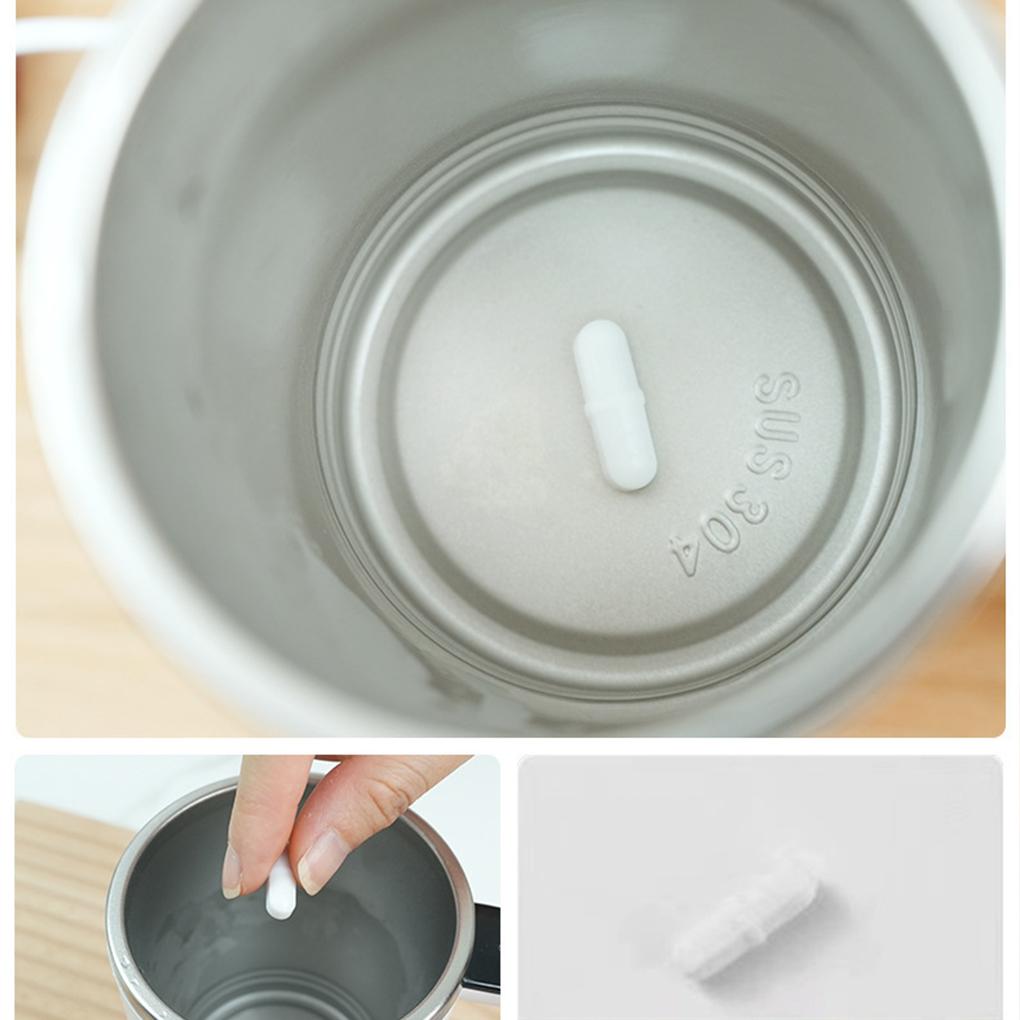 Smart Temperature Measuring Cup Rechargeable Magnetic Mixer For Hot Cold Drinks Portable Coffee Cup