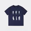 Soft Comfy Cotton Abstract Silhouette Graphic Unisex TShirt Summer Streetwear Inspirational Print Loose Short Sleeve Tee