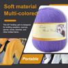DIY Multi-Colored Soft Knitting Yarn Bags Crocheting Thread Lightweight Weaving Kits Beginners Doll Sofa Supplies