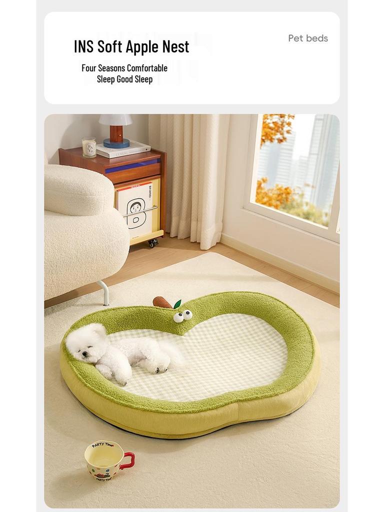 All-Season Pet Bed for Kittens and Small Dogs - Sofa or Dog House Use