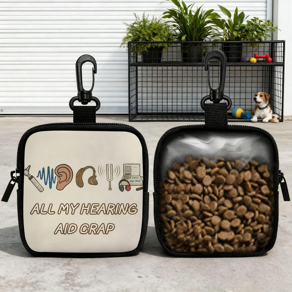 Lightweight Dog Treat Pouch Portable Pet Snack Pouch Multi-functional Pet Training Pouch Outdoor