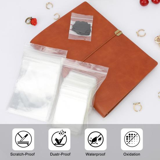 129 Stück/Set Transparenter Schmuckorganisator, Schmuckaufbewahrungsbuch mit Taschen, Faltbare Ohrringe Ringe Halsketten