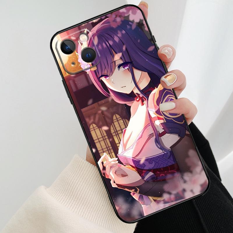 Baal Genshin Impact Game Phone Case For iPhone 17 Pro Max 16 15 14 11 12 13 Pro Max mini 15 16 Plus 16e 17 Air Cover