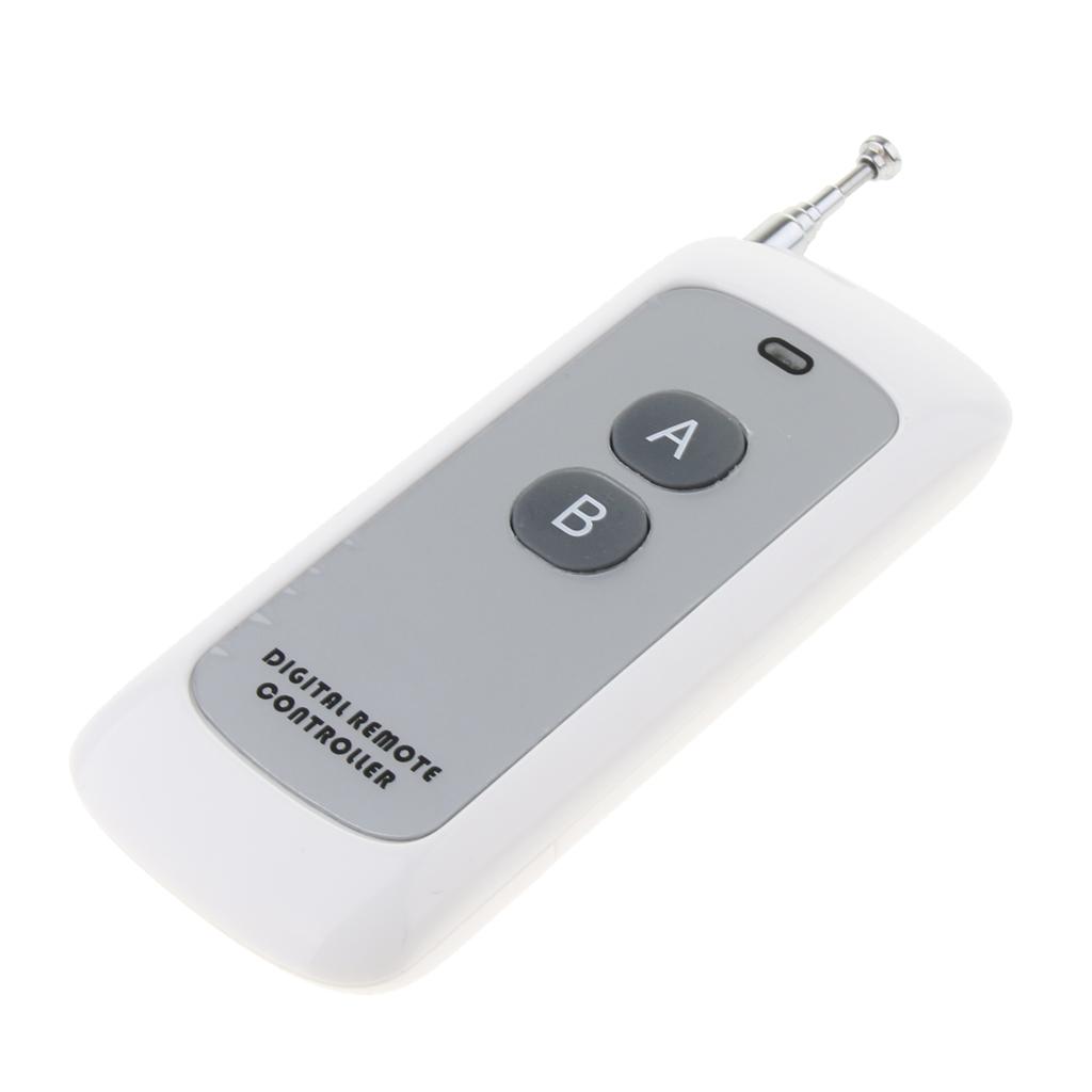 2 Pack Remote Control Switch Transmitter DC 12V 10A