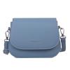 2026 Women's Crossbody Bag: Trendy Metal Hot Stamping, Simple Niche Design, PU Single Shoulder Bag.