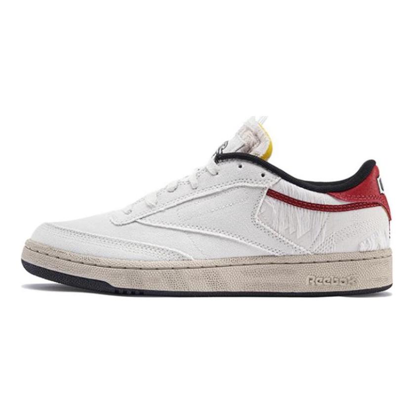 Reebok Club C 85 Frayed Detail Sneakers Sneakers GZ9543
