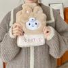 Cute Hot Water Bottle Bag 750ML Cartoon Plush Rabbit Shape Hand Warmer Heat Pack Warm Belly Instant Hot Pack Hand Warm Bag