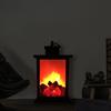 Simulation Kamin Batterie Betrieben Exquisite Verarbeitung Charmante LED Flamme Kamin Tisch Lampe für Zu Hause