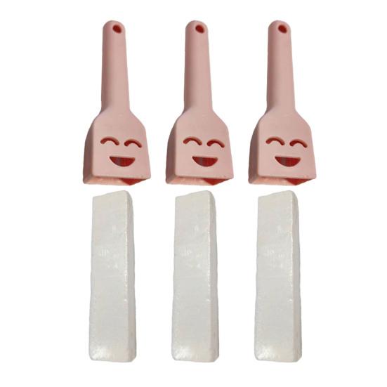Pumice Stone Toilet Bowl Cleaner with Handle Efficiently Removes Hard Water Rings Calcium Buildup Pumice Stone Scrubber