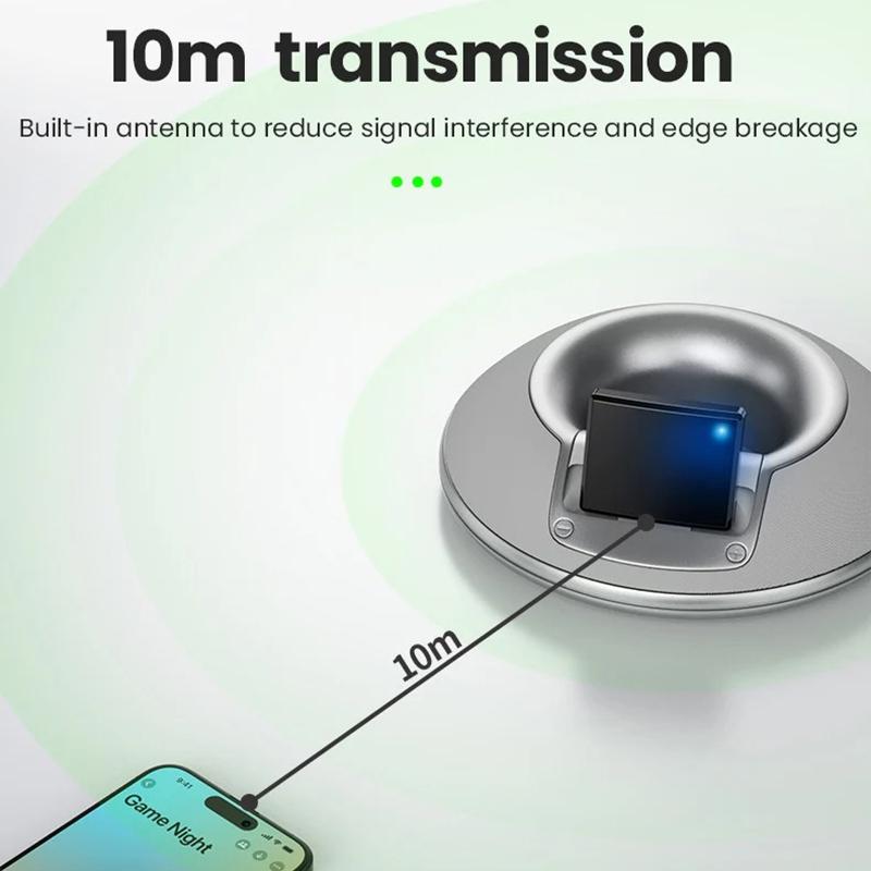 30 Pin Bluetooth 5.4 Audio Receiver A2DP Music Mini Wireless Adapter for iPhone iPod 30 Pin Jack Analog Speaker