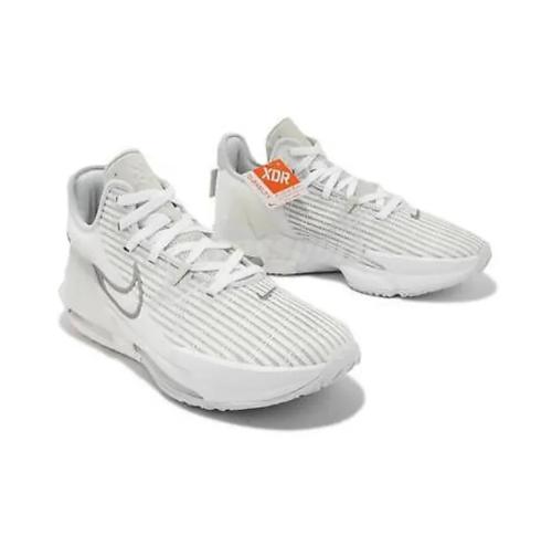 Nike LeBron Witness 6 EP Low White Metallic Pewter - DC8994-102