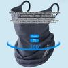 Ice Silk Hiking Face Cover Fishing Cycling Bandana Hang-Ear Gaiter Cool Running Scarf Mesh Mask N5H0