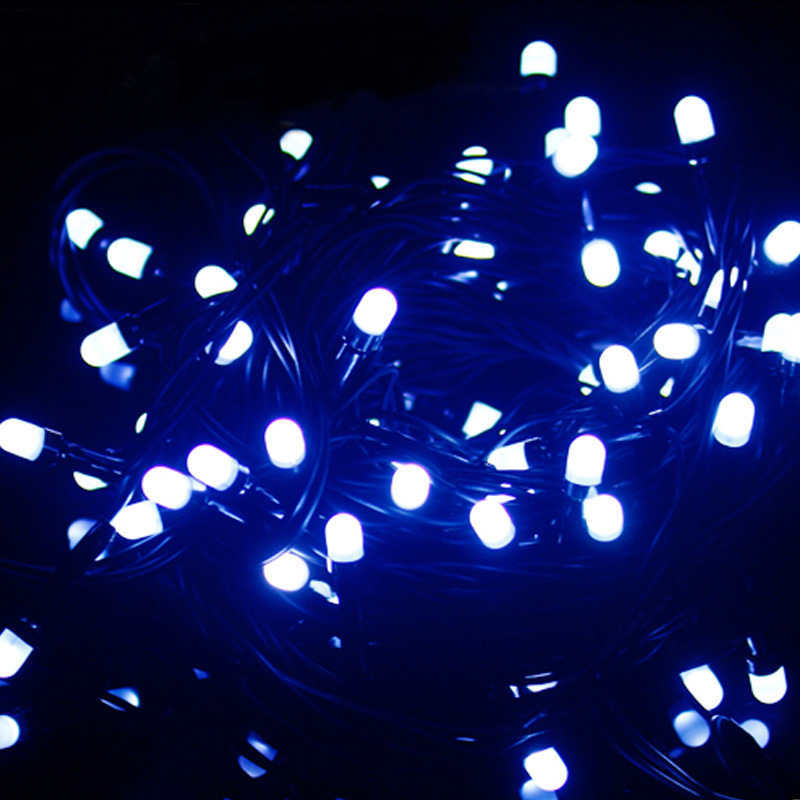 LED Light String Stars Fairy Light Black Line Anti Aog Colorful Lights