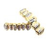 New Arrival Cheap Price Hip Hop Style 14k Gold Plating 6 Teeth Top& Bottom Street Style Grillz for Teeth Hip Hop Jewelry