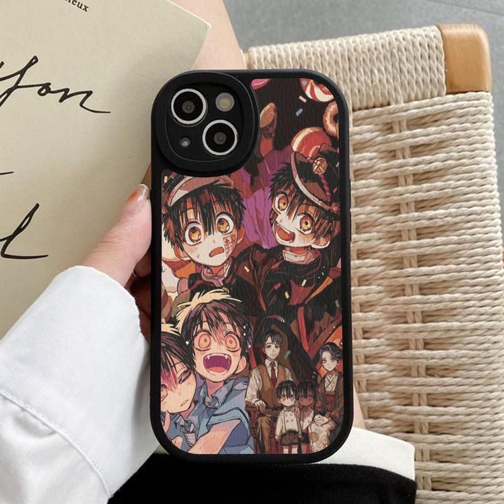 T-Toilet-bound H-Hanako-kun Phone Case Hard Leather For IPhone 16 15 14 13 12 Mini 11 14 Pro Max Xs X Xr 7 8 Plus Fundas