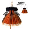 Halloween Princess Dress For Girls With Tulle And Bow For Kids Cosplay Party