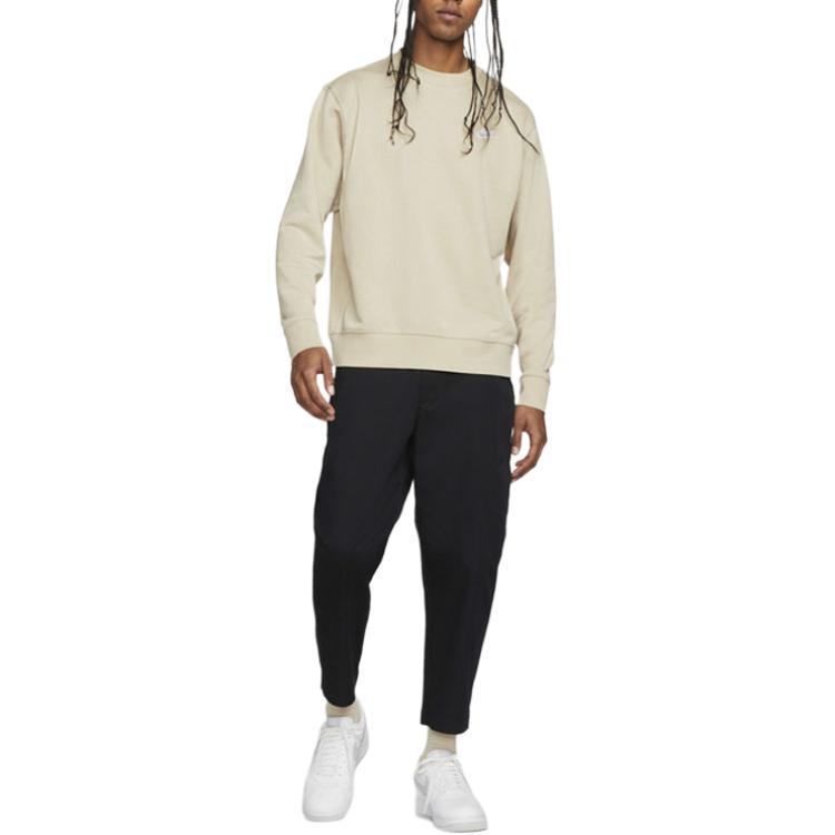 Nike Logo Crewneck Long Sleeve Sweatshirt Men Sweatshirt Lavender BV2666-206