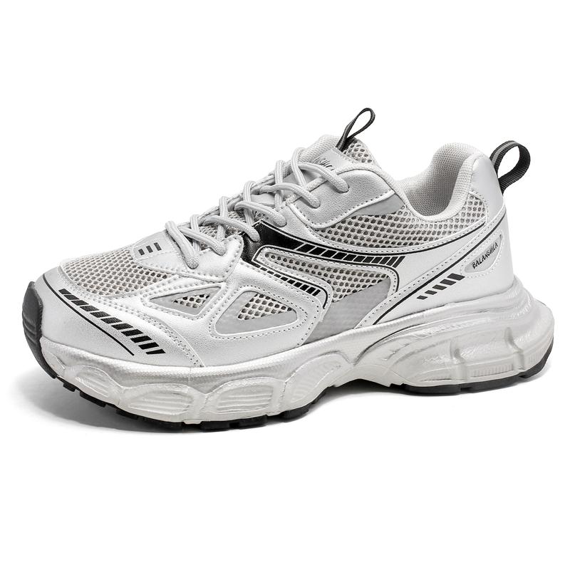 Paar Sportschuhe Dicke Sohle Mode Klassische Freizeitschuhe Verschleißfest Komfort Schnürschuhe Outdoor Laufschuhe für Herren Damen
