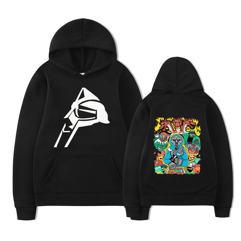 Hoodie Men Fashion Long Sleeve Sweatshirts Print Unisex Streetwear Hip Hop Style Autumn Winter Tops Clothes