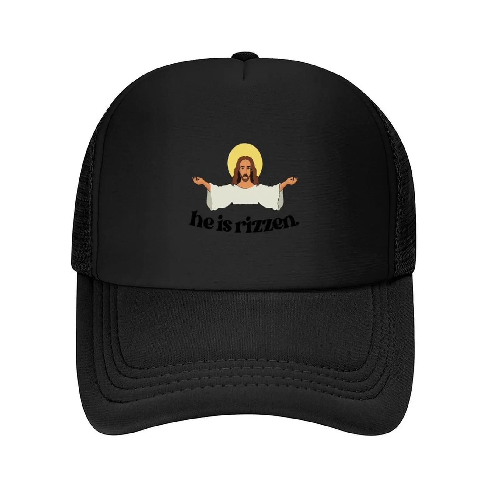 New HE IS RIZZEN Baseball Cap sailor cap for Unisex Trucker Hat hats on offer Hip Hop Unisexs Hats Womens