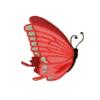 Original Embroidery Label Clothing Accessories Cartoon Butterfly Embroidery Sticker Cloth Label Self-adhesive Patch Sticker Accessory Cloth Sticker