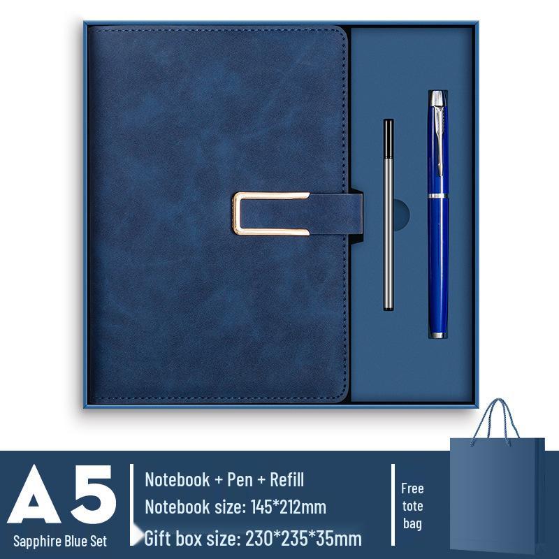 High-Grade Business Notebook Gift Set with Custom Logo Printing