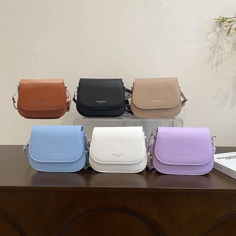 Bag winter high-end niche crossbody bag new trendy women's commuter shoulder saddle bag