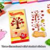 3D  Stickers Cute Relief Stickers Fun Stacking Series Children'S Toys Exchange Stickers Office School Supplies Stationery