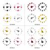 DIY Veggklokke Rammeløse Mute Wall Stickers 40 Diameter Modern Design Sticker for Living Room Home