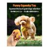 SCHITEC Dog Toy Ball with Sound [Set of 4, Baseball, Soccer, Volleyball, Basketball] Chew Toy, Toothpaste, Durable, Lack of Exercise, Stress Relief,