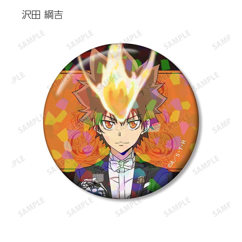 Katekyo Hitman Reborn Originalillustration Frackversion. Handel Hologrammärken Låda med 9