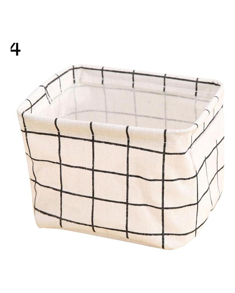 Household Closet Desktop Toy Clothes Storage Box Desk Accessory Organizer Basket