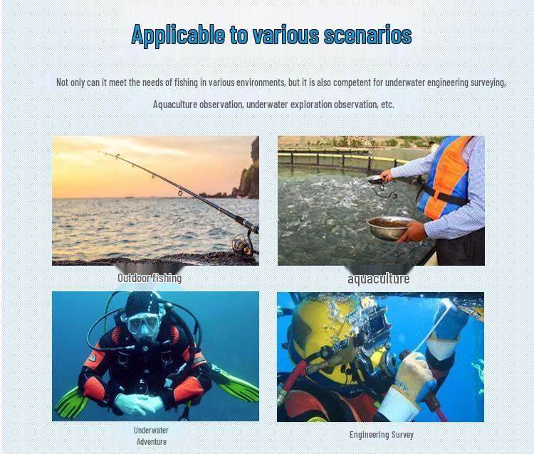 2025 HD Underwater Fish Finder Camera - Visual Fishing Probe Viewer