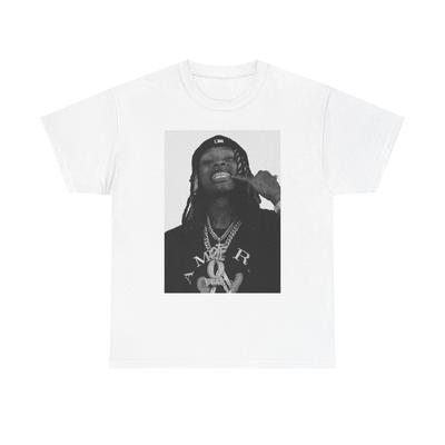 King Von Grafik T-Shirt Vintage Chicago Rap Retro Unisex Schweres Baumwoll-T-Shirt Unisex T-Shirt